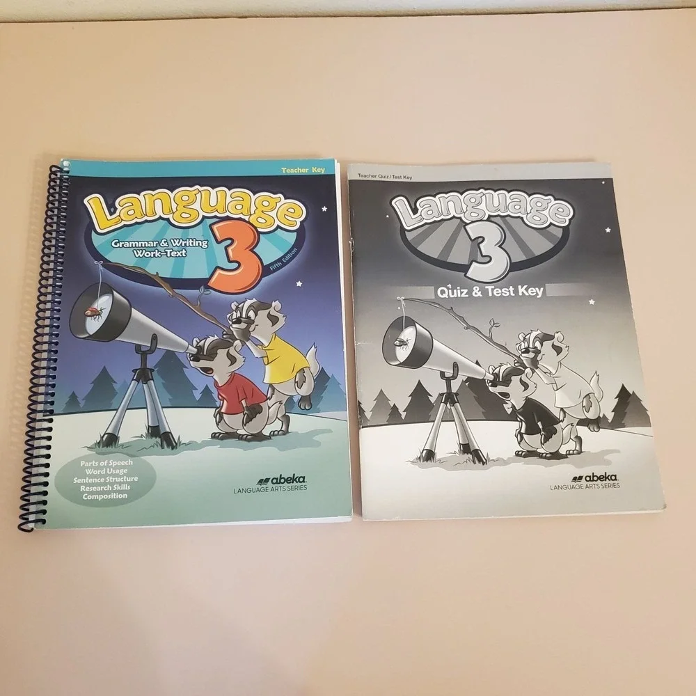 Abeka Grade‎ 3 History Science Math Health Language Readers 26 Books Home School